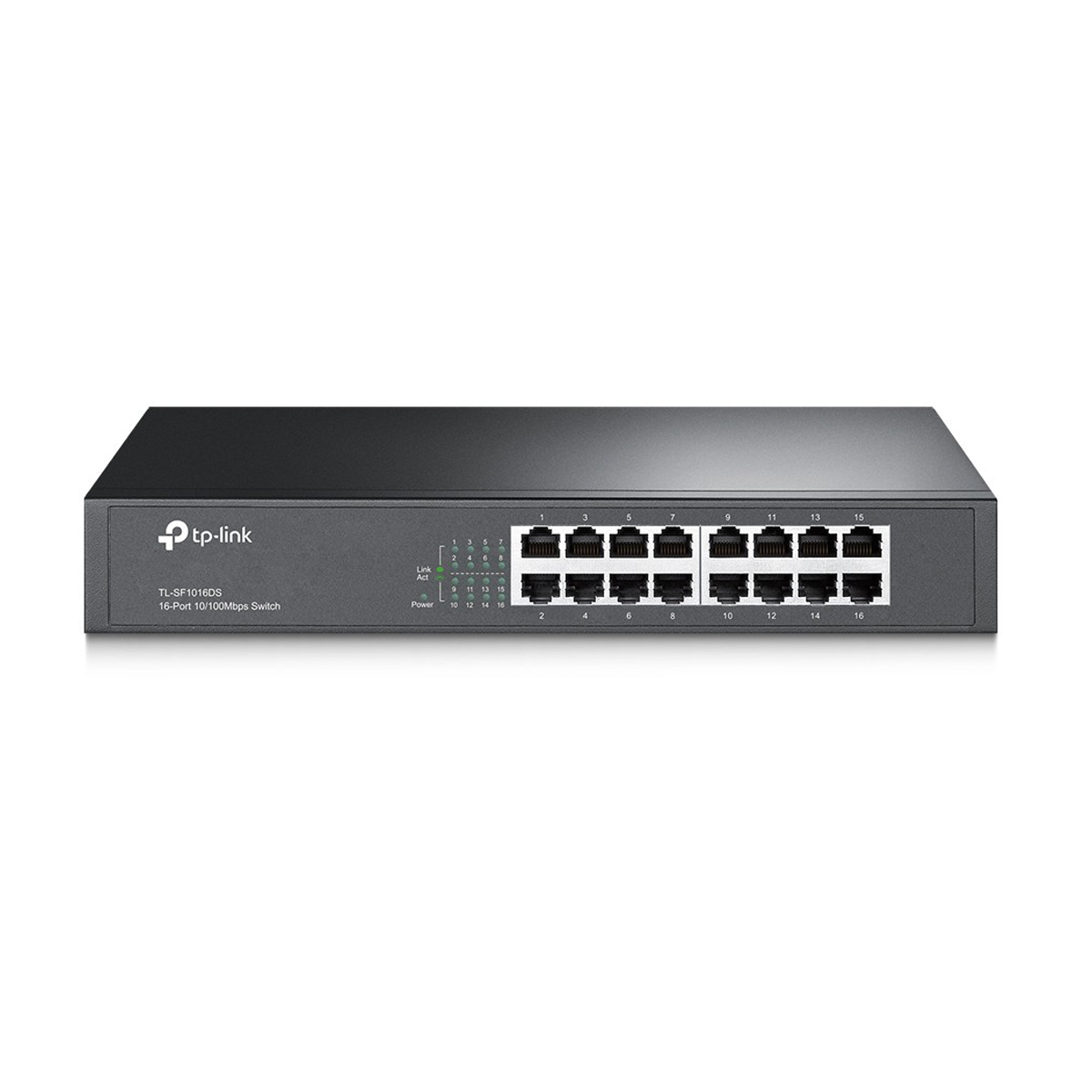 سوئیچ شبکه رکمونت/دسکتاپ 16 پورت تی پی لینک مدل TL-SF1016DS-2